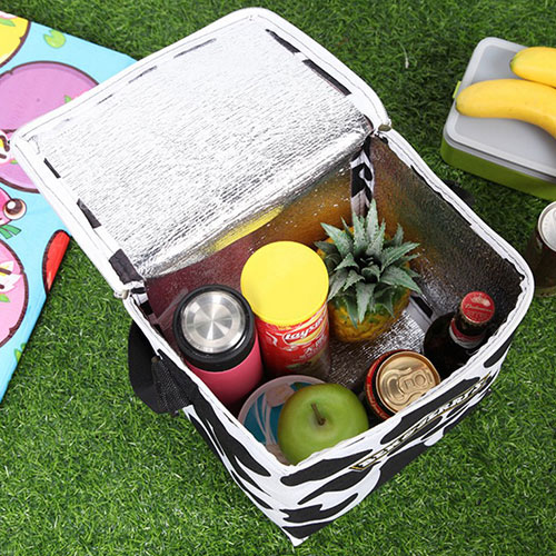 AQB1093GWP-Black-White-themed-Cooler-Bag-5 Pouch