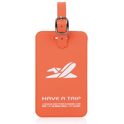 DJPU-402-rectangular-luggage-tag Rectangular luggage tag with logo stamping