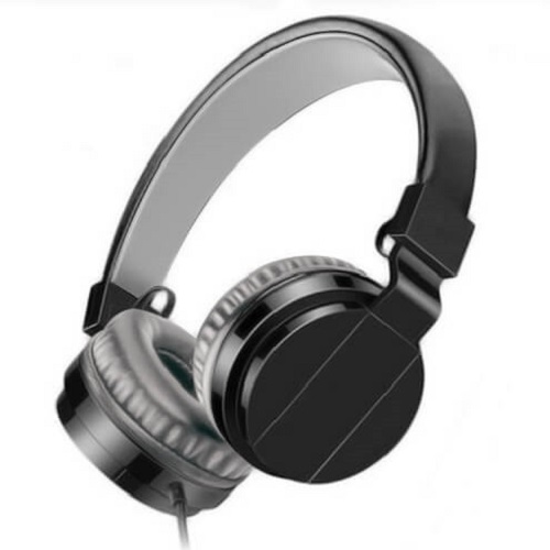 Wired Stereo Foldable Headset-Main Feature Wired Stereo Foldable Headset with custom logo print