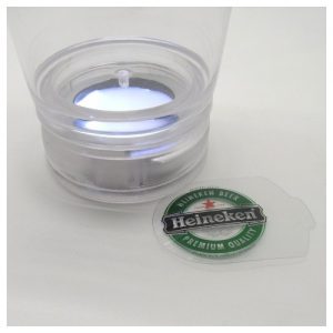 LED Light Cup Base Logo
