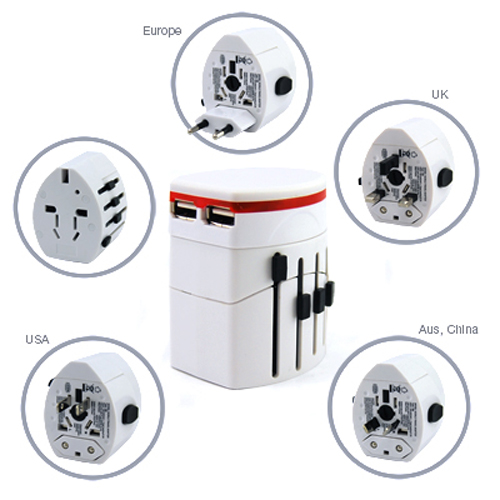 YLU1007 USB Travel Adaptor
