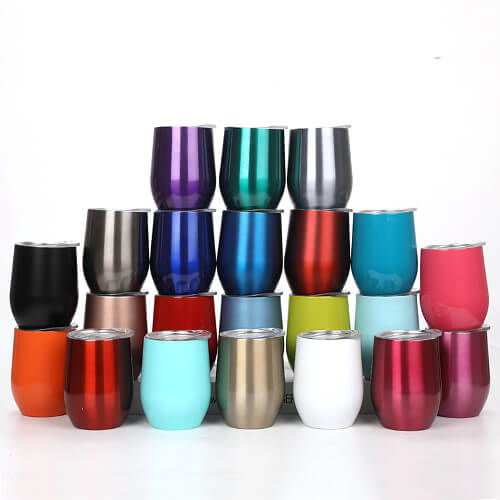egg shaped promotional cup singapore supplies egg shaped stemless tumbler
