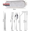 7 pcs cultery set for promotional gifts in singapore size measurement