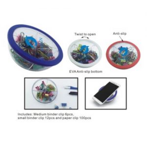 budget stationery set with phone holder