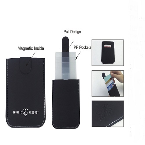 AQ3655IUT Jan PU Card Holder with RFID Protection1 2 PU card holder with RFID protection
