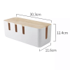 Cable Organizer Box—size picture Cable Organizer Box—size picture