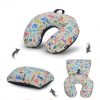 cheap 2 in 1 travel pillow neck cushion