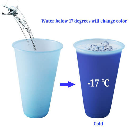 Cheap Fun color changing cup as funky corporate gifts Singapore wholesaler pic 2