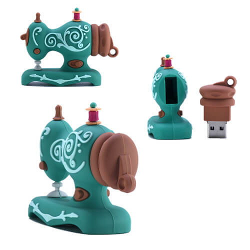 Custom 3D thumbdrive singapore supplier in wholesale price main pic
