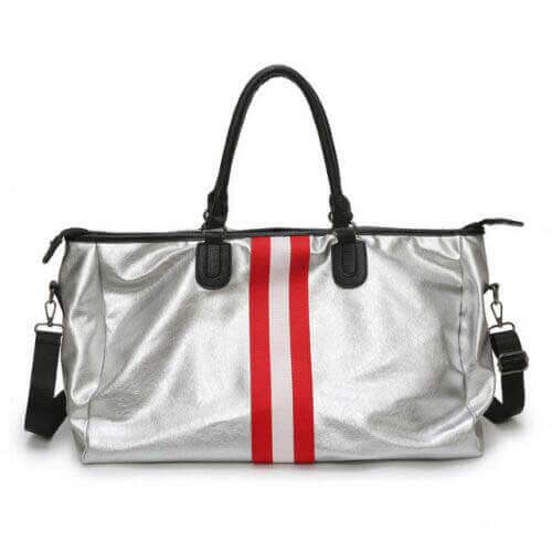 Custom made PU leather Sports Bag with shoe compartment —main picture 1 Custom made PU leather Sports Bag with shoe compartment —main picture 1