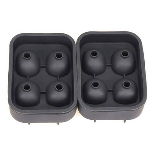 DIY Tool Whiskey Wine Cocktail Ice Cube 3D Silicone Mold— back picture