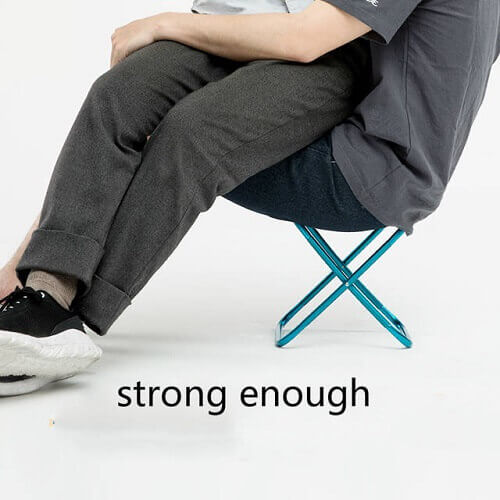Folding Small Stool Bench — structure picture