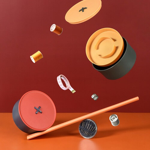 Multi-function Button Shape Sewing Kits—display picture 1 Multi function Button Shape Sewing Kits—display picture 1