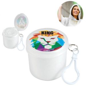 Cheap outdoor poncho in canister in bulk order