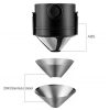 Portable Coffee Drip Filter Cup— material picture Portable Coffee Drip Filter Cup— material picture