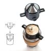 Portable Coffee Drip Filter Cup— use method picture2 Portable Coffee Drip Filter Cup