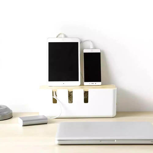 Printed Cable organiser box in wholesale price singapore supplier Cable Organiser Box in bulk order online singapore