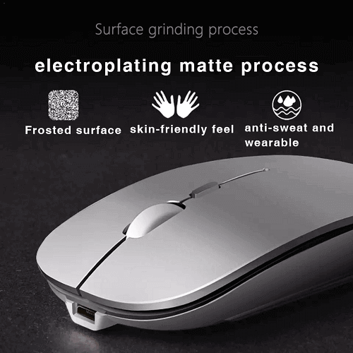 Rechargeable Wireless Bluetooth Gaming Mouse—material picture Rechargeable Wireless Bluetooth Gaming Mouse—material picture