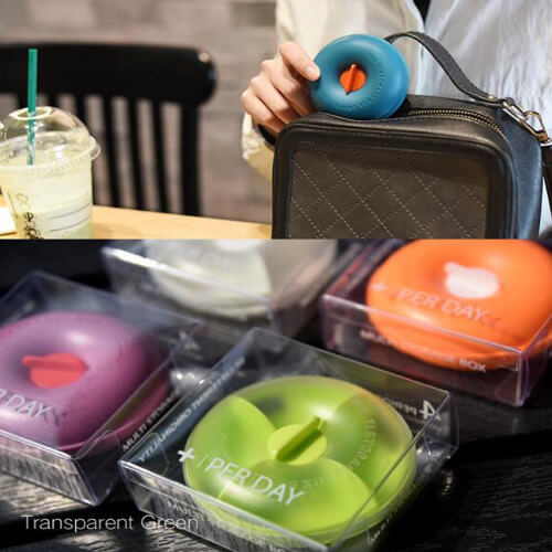 Singapore Daily Mini Portable Pill Storage Box—other option picture Singapore Daily Mini Portable Pill Storage Box—other option picture