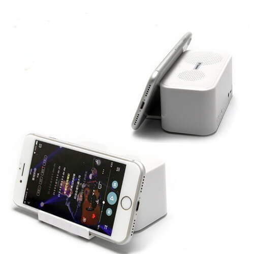 Singapore custom print mobile phone holder Bluetooth voice box—function picture cheap bluetooth mobile holder