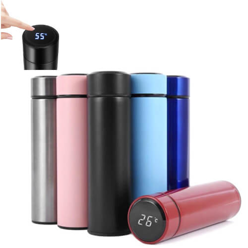 Smart temperature reading Thermal Flask for promotional use view 6 Smart Temperature reading thermal flask wholesale