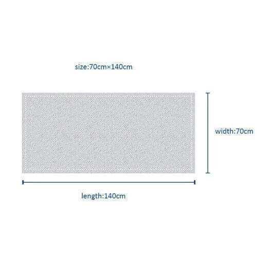 Cheap custom bath towel printing in Singapore - size dimension Cheap custom bath towel printing in Singapore