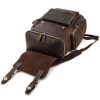 Custom Genuine Leather Haversack Backpack with logo printing singapore Custom Genuine Leather Haversack Backpack with logo printing singapore