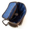 Custom Genuine Leather Haversack Backpack with logo printing singapore Custom Genuine Leather Haversack Backpack with logo printing singapore