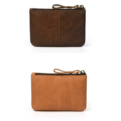 Custom Leather coin pouch singapore - color view Custom Leather coin pouch singapore color view