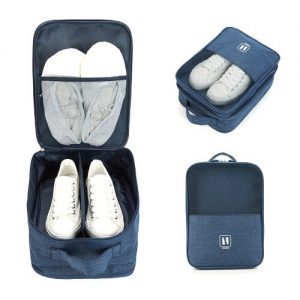 cheap customised shoe bag with company logo print