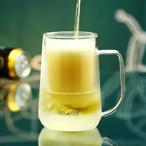Frosted Beer Glass Printing Singapore Supplier Visual Picture 2