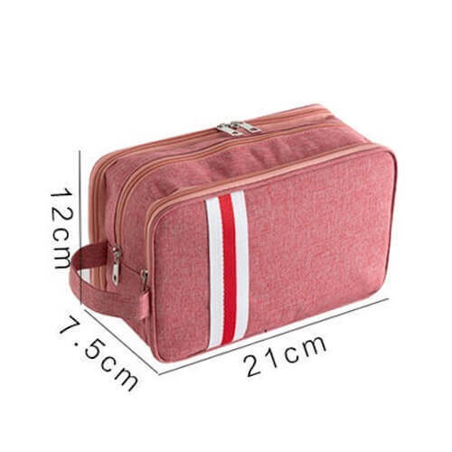 Premium Custom Toiletries bag for singapore size