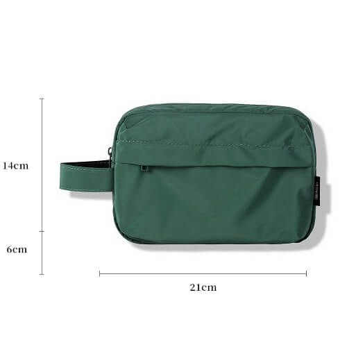 Premium Misc Pouch for gift with purchase-green color Premium Misc Pouch for gift with purchase green color