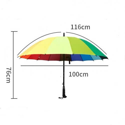 Promotional Corporate Umbrella With company logo printing singapore supplier - dimension pic Promotional Corporate Umbrella With company logo printing singapore supplier