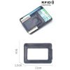 RFID leather money clip cardholder