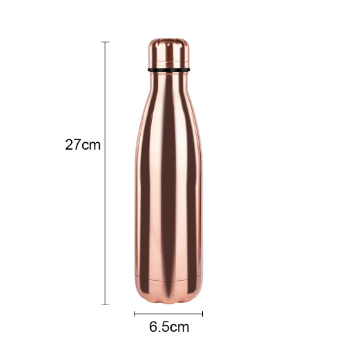 Stainless Electroplated Flask-size dimension Stainless Electroplated Flask size dimension