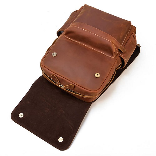 Vintage Leather Bag- Picture 7 Vintage Leather Bag Picture 7