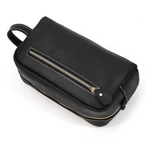Vintage Leather Hand Clutch Picture 8