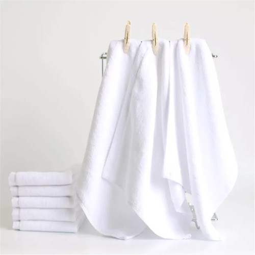 Wholesale Promotional White Cotton Towel Printing in Singapore - Picture 1 white towel printing singapore