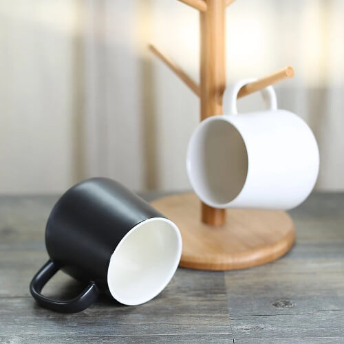 Wide base Ceramic Mug for Promotional use - feature picture Wide base Ceramic Mug for Promotional use feature picture