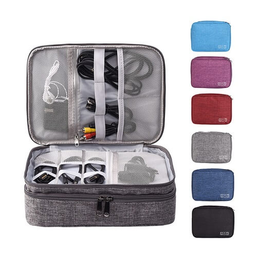 Cable Organizer Case-Main Feature Singapore promotional Cable Organizer Case