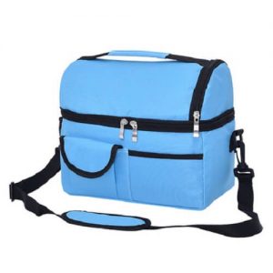 cusotomized insulated lunch bag with logo print