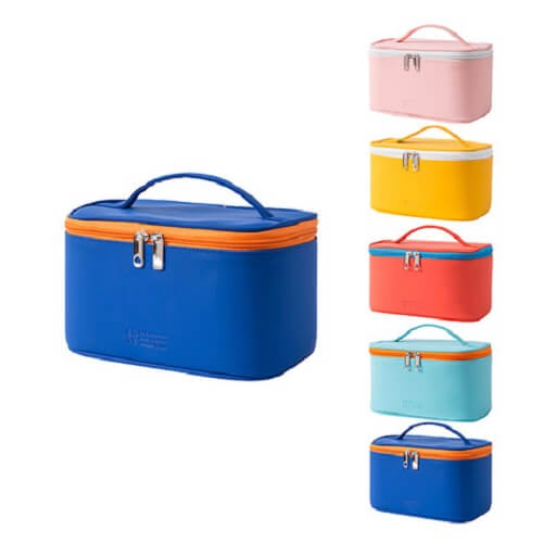 PU Leather Toiletry Storage Bag-Main Feature made to order comestic toiletry bag