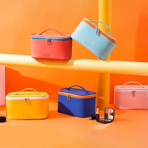 PU Leather Toiletry Storage Bag-Picture 2 PU Leather Toiletry Storage Bag Picture 2