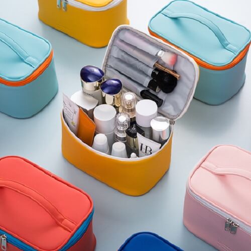 PU Leather Toiletry Storage Bag-Picture 3 PU Leather Toiletry Storage Bag Picture 3