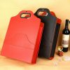 PU Leather Wine Bottle Bag-Picture 2 PU Leather Wine Bottle Bag Picture 2