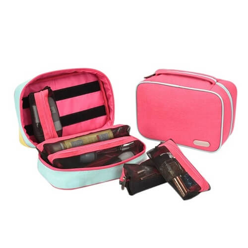 Portable Multifunctional Cosmetic Bag-Picture 2 custom pouch printing singapore