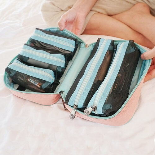 Portable Multifunctional Cosmetic Bag-Picture 4 Portable Multifunctional Cosmetic Bag