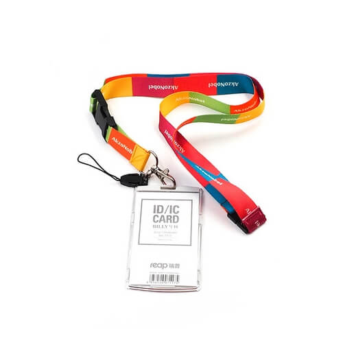 custom lanyard logo print