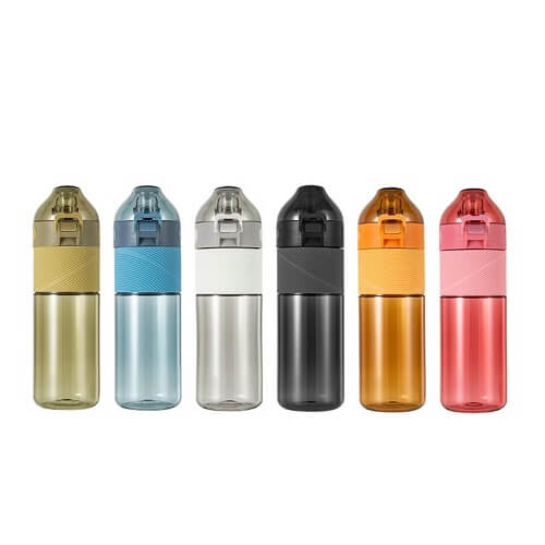Singapore Promotional Water Bottle With Lock Buckle Bounce Cover-Main Feature customise sports water bottle with logo print